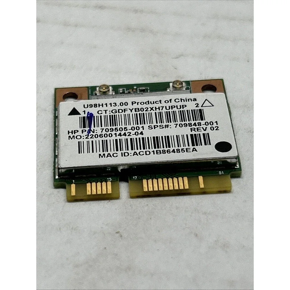 HP P/N: 709505-001 Wireless Wifi Bluetooth (Universal, HP, ASUS, Acer, Dell)